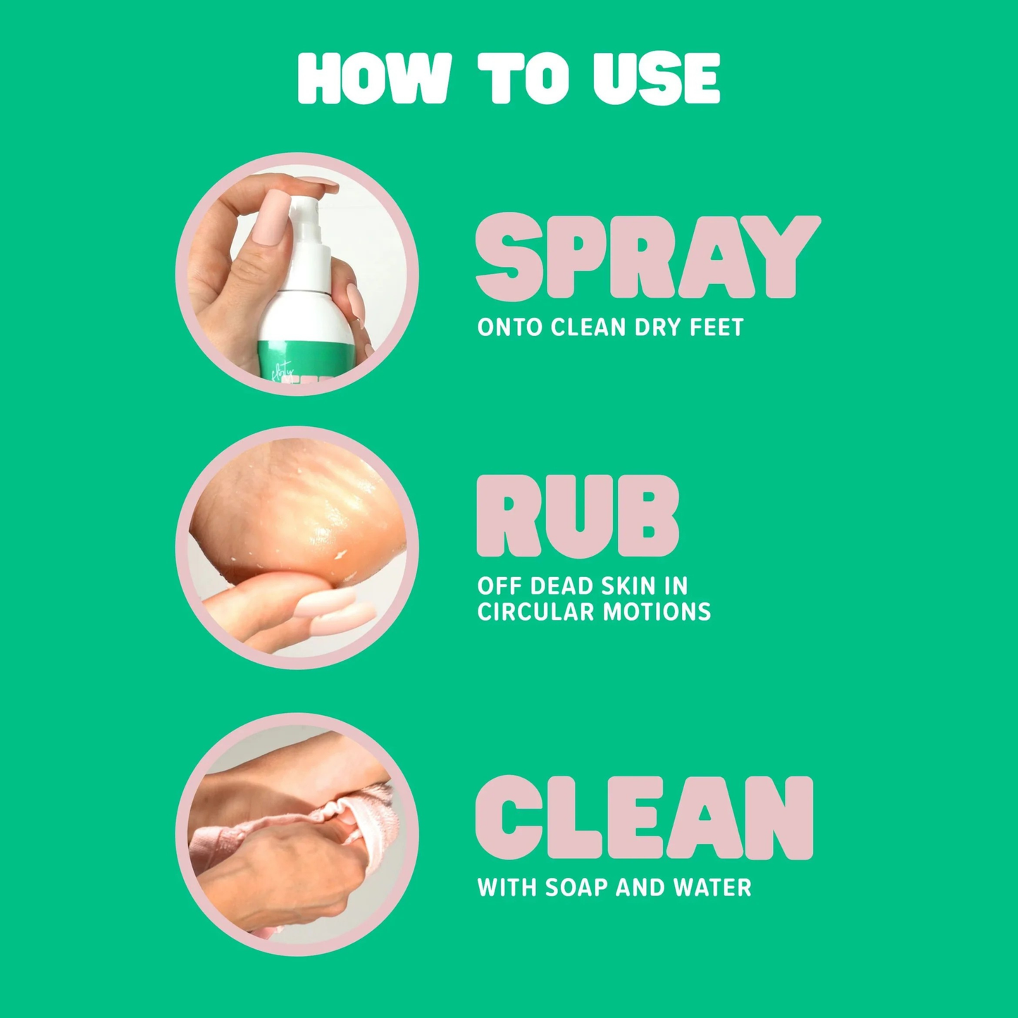 Instant Foot Peeling Spray